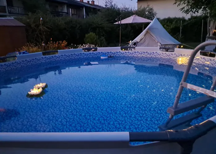 Rose Resort, 40m2 For 4 Guests, With Terrace Ubytování v soukromí Lublaň