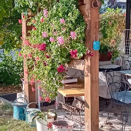 Rose 40m2 With Terrace 25m2 , Outdoor Cooking In Greeny Area For 4 Person Homestay *
