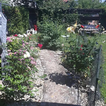 Rum i privatbostad Rose Resort, 40m2 For 4 Guests, With Terrace Ljubljana